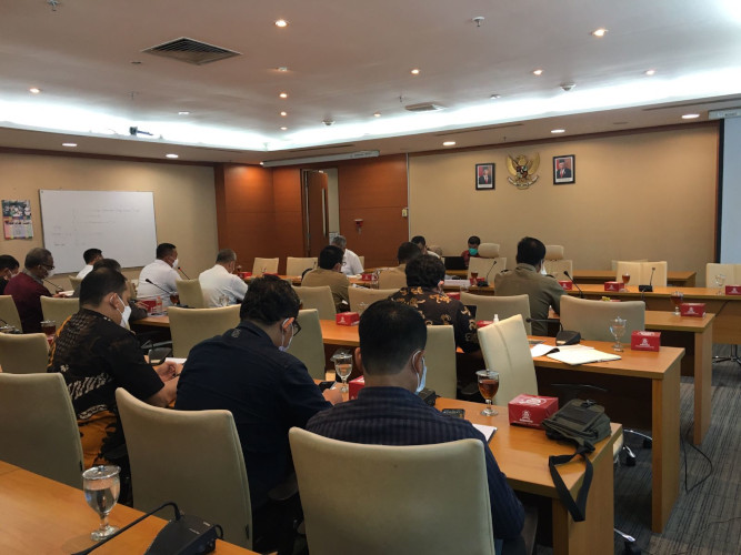 Kanwil I KPPU Hadiri RDP Permasalahan Kelangkaan Minyak Goreng di Provinsi Sumatera Utara